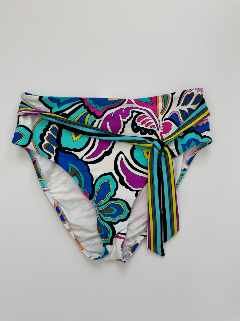 Trina Turk Mandalay High Waist Bikini Bottom Size 10